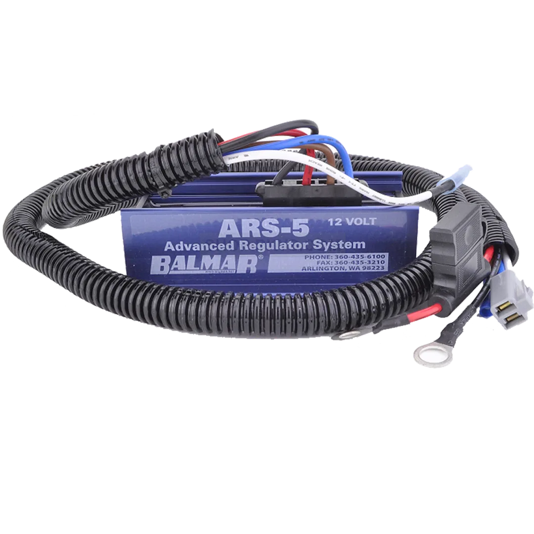 ARS-5-H – BALMAR Voltage Regulator, Regulator, ARS Multi-Stage, 12 Volt, With Wiring Harness. Features Start Delay, S...